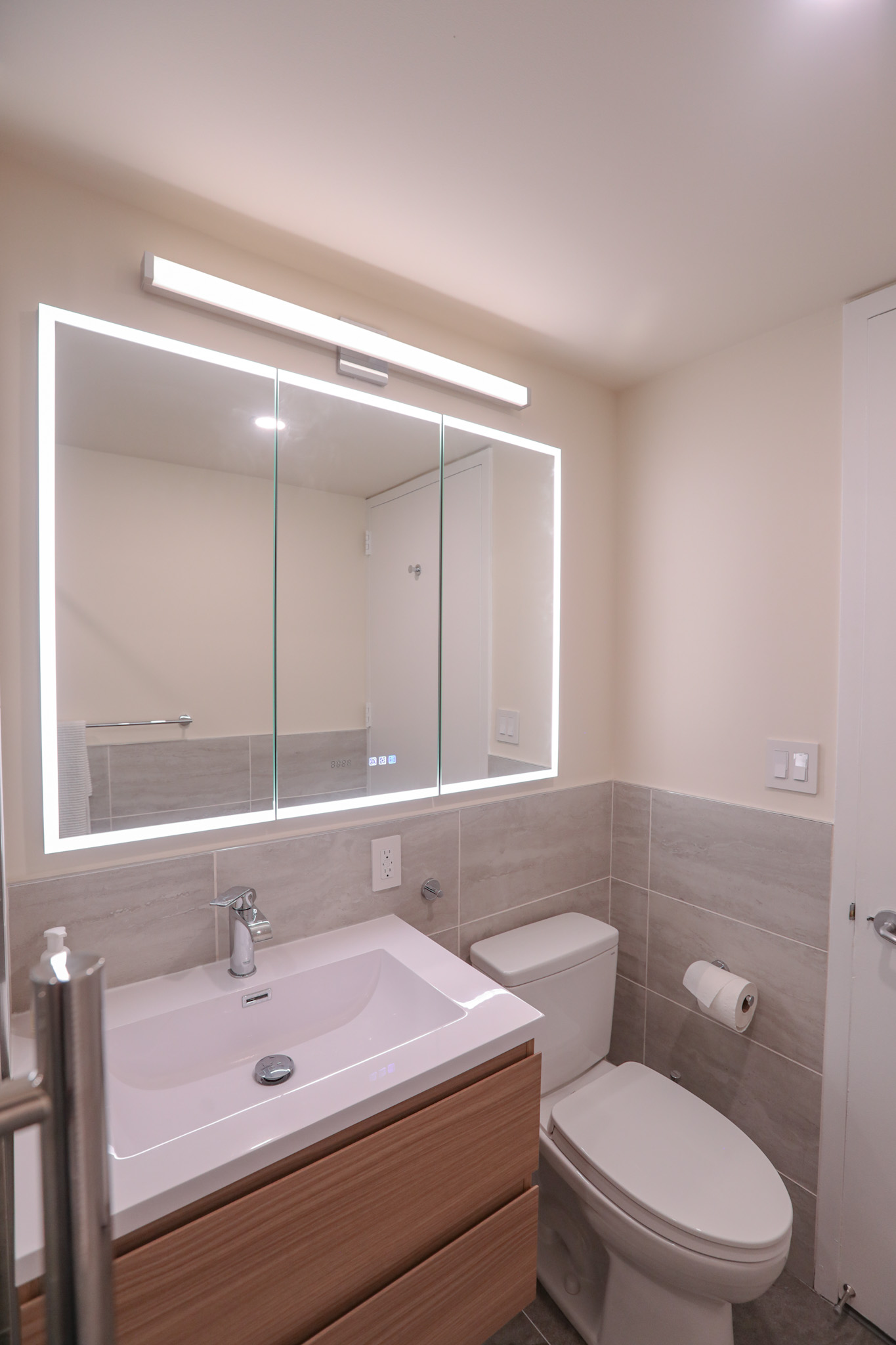 Bathroom — vanity and fixtures